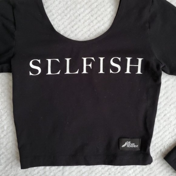 The Escape Movement Long Sleeve Crop Top Size Small - Picture 5 of 6